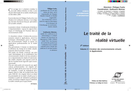 خرید و دانلود نسخه کامل کتاب Le traité de la réalité virtuelle, volume 2 : Création des environnement virtuels et applications_684fcf51ced7f.jpeg خرید و دانلود نسخه کامل کتاب Le traité de la réalité virtuelle, volume 2 : Création des environnement virtuels et applications