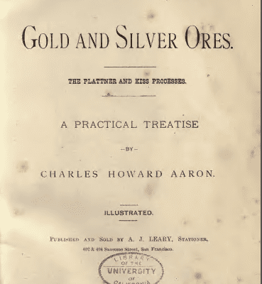 خرید و دانلود نسخه کامل کتاب Leaching gold and silver ores : The Plattner and Kiss processes. A practical treatise –  Pdf