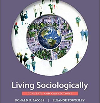 خرید و دانلود نسخه کامل کتاب Living Sociologically:  Concepts and Connections –  +  pdf