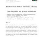 خرید و دانلود نسخه کامل کتاب Local invariant feature detectors: A survey