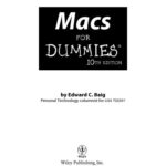 خرید و دانلود نسخه کامل کتاب Macs For Dummies, 10th Edition (For Dummies (Computer Tech))