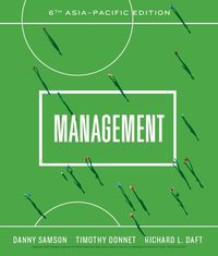 خرید و دانلود نسخه کامل کتاب Management (6th Edition) By: Danny Samson; Timothy Donnet; Richard L. Daft –  PDF