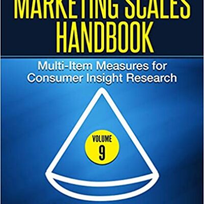 خرید و دانلود نسخه کامل کتاب Marketing Scales Handbook:  Multi-Item Measures for Consumer Insight Research (Volume 9)