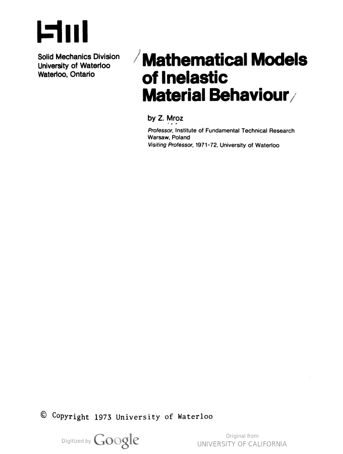 خرید و دانلود نسخه کامل کتاب Mathematical models of inelastic material behaviour BY Mroz – pdf_683f580b17789.png خرید و دانلود نسخه کامل کتاب Mathematical models of inelastic material behaviour BY Mroz – pdf