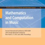 خرید و دانلود نسخه کامل کتاب Mathematics and Computation in Music: Second International Conference, MCM 2009, New Haven, CT, USA, June 19-22, 2009. Proceedings (Communications in Computer and Information Science)