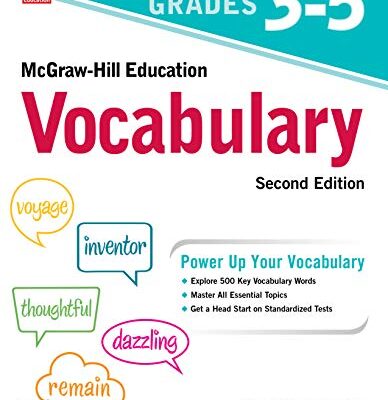 خرید و دانلود نسخه کامل کتاب McGraw-Hill Education Vocabulary Grades 3-5, (2nd Edition) –  +  pdf