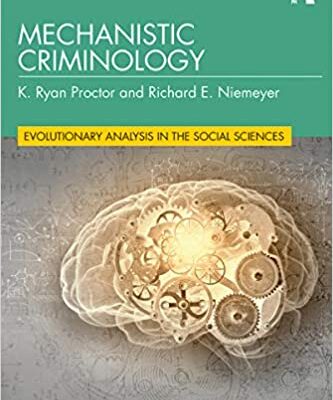 خرید و دانلود نسخه کامل کتاب Mechanistic Criminology BY Proctor –  Pdf