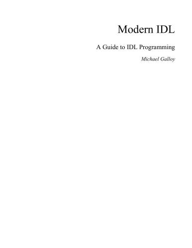 خرید و دانلود نسخه کامل کتاب Modern IDL: A Guide to IDL Programming_68504ed536291.jpeg خرید و دانلود نسخه کامل کتاب Modern IDL: A Guide to IDL Programming