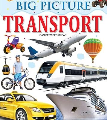 خرید و دانلود نسخه کامل کتاب My First Board Book of Transport – PDF