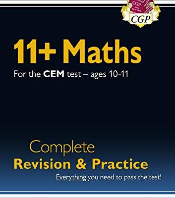 خرید و دانلود نسخه کامل کتاب New 11+ CEM Maths Complete Revision and Practice – Ages 10-11 (with Online Edition) [2020] –  PDF