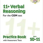 خرید و دانلود نسخه کامل کتاب New 11+ CEM Verbal Reasoning Practice Book & Assessment Tests – Ages 10-11 (with Online Edition) (CGP 11+ CEM) –  PDF