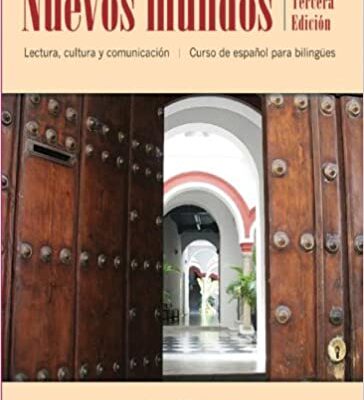 خرید و دانلود نسخه کامل کتاب Nuevos Mundos: Curso de espanol para bilingues (3rd Edition) –  Pdf