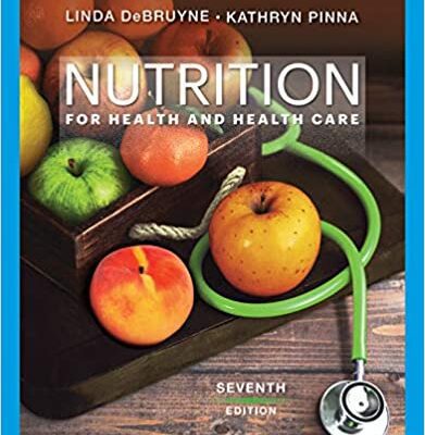 خرید و دانلود نسخه کامل کتاب Nutrition for Health and Health Care (7th Edition) [2020] –  PDF