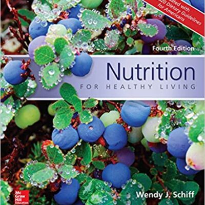 خرید و دانلود نسخه کامل کتاب Nutrition for Healthy Living Updated with 2015-2020 Dietary Guidelines for Americans (4th Edition) – + pdf
