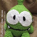 خرید و دانلود نسخه کامل کتاب Om Nom Amigurumi Pattern : Print Replica Version [2022] –  PDF