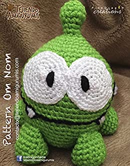 خرید و دانلود نسخه کامل کتاب Om Nom Amigurumi Pattern : Print Replica Version [2022] –  PDF