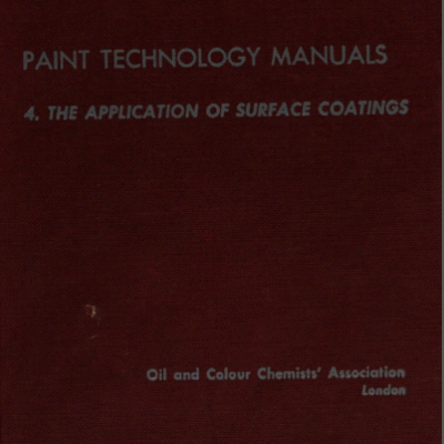 خرید و دانلود نسخه کامل کتاب Paint Technology Manuals: The application of surface coatings · Volume 4 – Pdf