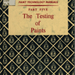 خرید و دانلود نسخه کامل کتاب Paint technology manuals The testing of paints · Volume 5 – Pdf