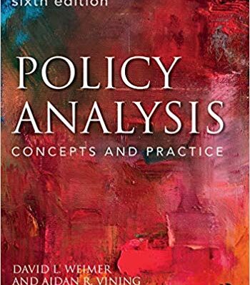 خرید و دانلود نسخه کامل کتاب Policy Analysis:  Concepts and Practice (6th Edition) –  Pdf