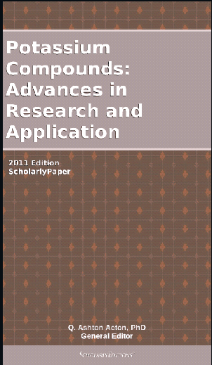 خرید و دانلود نسخه کامل کتاب Potassium compounds : advances in research and application : ScholarlyPapers – Pdf_683eb371cf842.png خرید و دانلود نسخه کامل کتاب Potassium compounds : advances in research and application : ScholarlyPapers – Pdf
