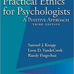 خرید و دانلود نسخه کامل کتاب Practical Ethics for Psychologists: A Positive Approach (3rd Edition) –  +  pdf