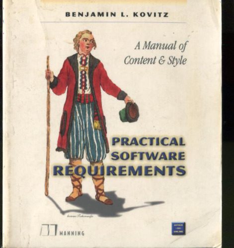 خرید و دانلود نسخه کامل کتاب Practical Software Requirements: A Manual of Content and Style_6862c77264b9c.jpeg خرید و دانلود نسخه کامل کتاب Practical Software Requirements: A Manual of Content and Style