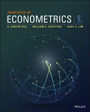 خرید و دانلود نسخه کامل کتاب Principles of Econometrics 5th Edition Hill Solutions Manual