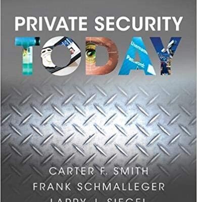 خرید و دانلود نسخه کامل کتاب Private Security Today –  Pdf