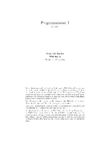 خرید و دانلود نسخه کامل کتاب Programmieren I 001_686101bd7fd31.jpeg خرید و دانلود نسخه کامل کتاب Programmieren I 001