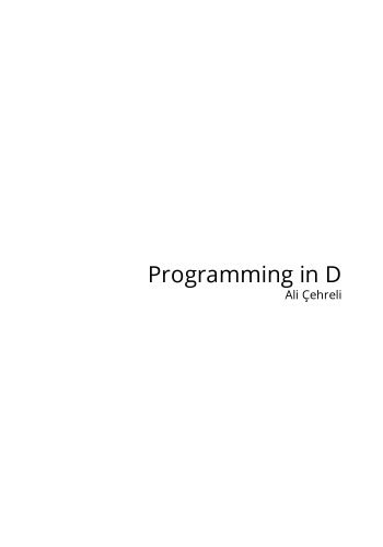 خرید و دانلود نسخه کامل کتاب Programming in D: Tutorial and Reference_6862f1db9f7d9.jpeg خرید و دانلود نسخه کامل کتاب Programming in D: Tutorial and Reference