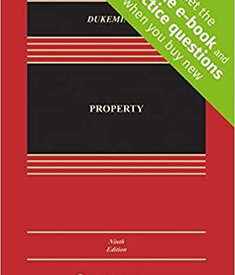 خرید و دانلود نسخه کامل کتاب Property [Connected Casebook] (Aspen Casebook) (9th Edition) –  +  pdf