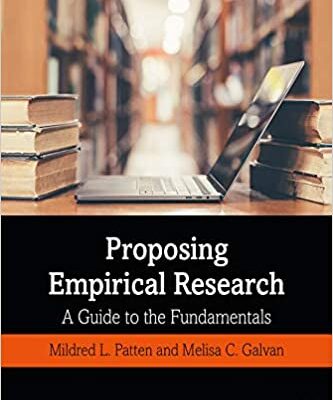 خرید و دانلود نسخه کامل کتاب Proposing Empirical Research: A Guide to the Fundamentals (6th Edition) – PDF