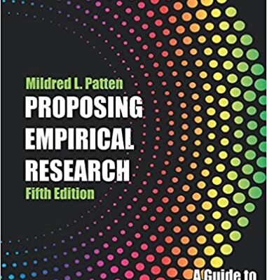 خرید و دانلود نسخه کامل کتاب Proposing Empirical Research: A Guide to the Fundamentals (5th Edition) – PDF