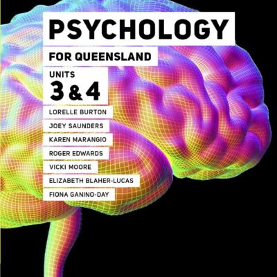 خرید و دانلود نسخه کامل کتاب Psychology for Queensland Units 3&4 Student – pdf