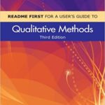 خرید و دانلود نسخه کامل کتاب README FIRST for a User′s Guide to Qualitative Methods (3rd Edition) –  +  pdf