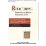 خرید و دانلود نسخه کامل کتاب Refactoring – Improving the Design of Existing Code
