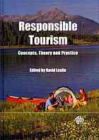 خرید و دانلود نسخه کامل کتاب Responsible tourism : concepts, theory and practice –  PDF