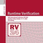 خرید و دانلود نسخه کامل کتاب Runtime Verification: 24th International Conference, RV 2024, Istanbul, Turkey, October 15–17, 2024, Proceedings