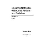 خرید و دانلود نسخه کامل کتاب Securing Networks with Cisco Routers and Switches. Version 1.0