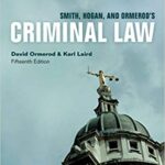 خرید و دانلود نسخه کامل کتاب Smith, Hogan, & Ormerod’s Criminal Law