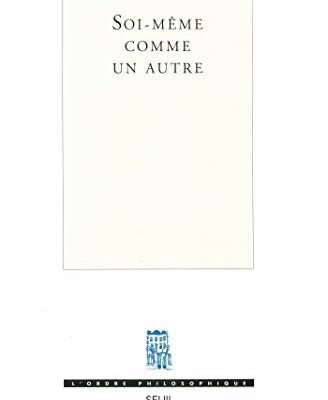 خرید و دانلود نسخه کامل کتاب Soi-même comme un autre (ORDRE PHILOS) (French Edition) –  +  Pdf