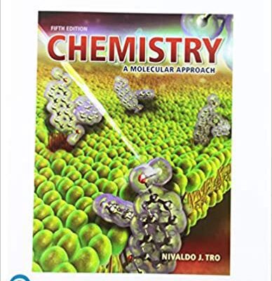خرید و دانلود نسخه کامل کتاب Solution Manual for Chemistry:  A Molecular Approach (5th Edition) [2019] –  PDF