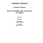 خرید و دانلود نسخه کامل کتاب [Solutions Manual] Corporate Finance (13th Edition) BY By Stephen Ross – Pdf