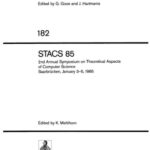 خرید و دانلود نسخه کامل کتاب STACS 85: 2nd Annual Symposium on Theoretical Aspects of Computer Science Saarbrücken, January 3–5, 1985