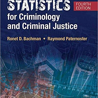خرید و دانلود نسخه کامل کتاب Statistics for Criminology and Criminal Justice Fourth Edition