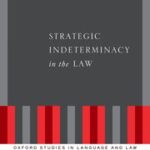 خرید و دانلود نسخه کامل کتاب Strategic Indeterminacy in the Law –  Pdf