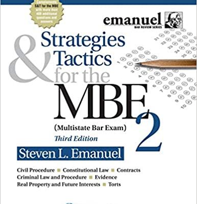خرید و دانلود نسخه کامل کتاب Strategies & Tactics for the MBE 2 (3rd Edition) –  +  Pdf