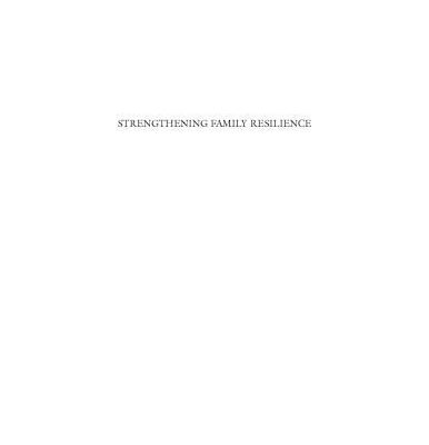 خرید و دانلود نسخه کامل کتاب Strengthening Family Resilience, Second Edition (Guilford Family Therapy Series) –  PDF