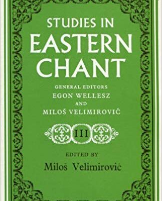 خرید و دانلود نسخه کامل کتاب Studies in Eastern Chant:  v. 3