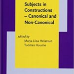 خرید و دانلود نسخه کامل کتاب Subjects in Constructions – Canonical and Non-Canonical –  Pdf